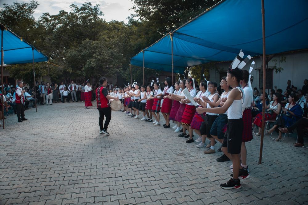 Delhi Ao Senso Telongjem celebrated Tsüngremmong festival at Nagaland Armed Police Camp, Wazirabad on August 3.
